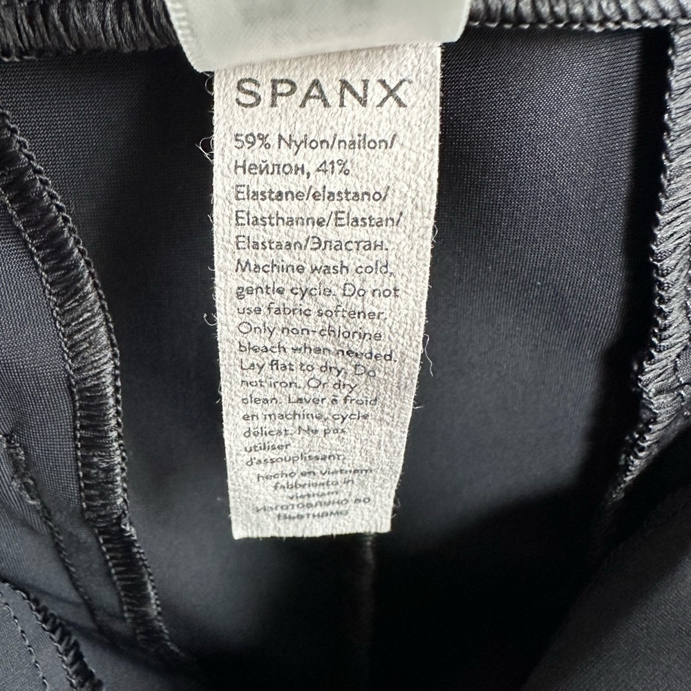 SPANX Sunshine Athletic Skort Black Size Large - Picture 7 of 7